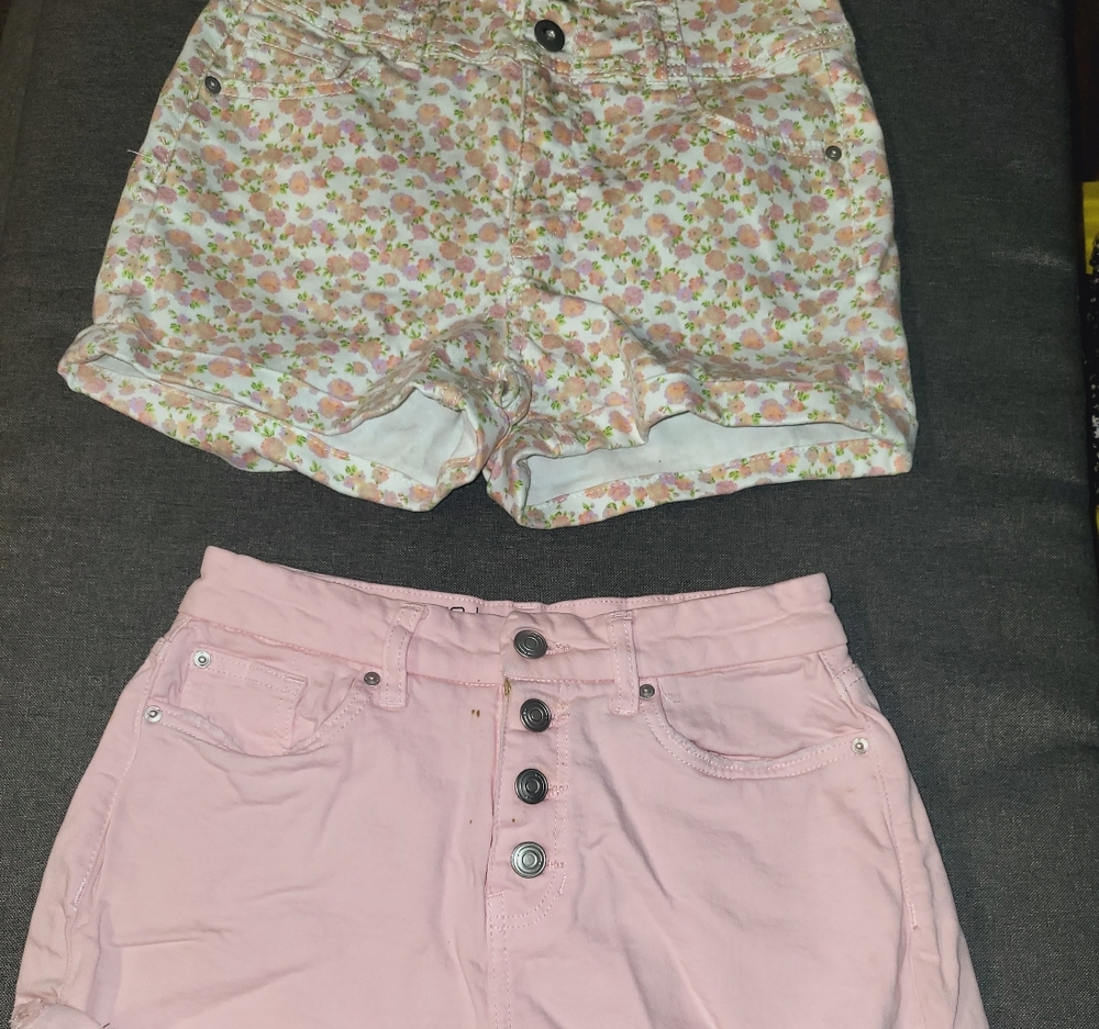 2 pairs of NOBO shorts. The color is off. Super cute! PRICE IS FIRM!